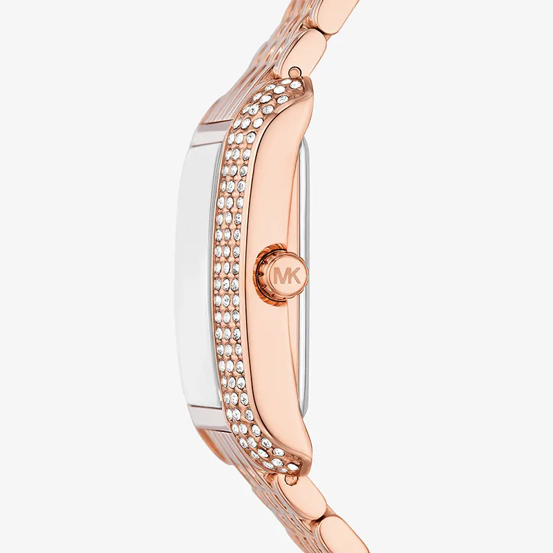 Michael Kors Petite Emery Pavé Rose Gold-Tone Ladies Watch | MK4743